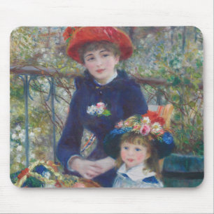 Tapis De Souris Renoir Deux Soeurs Terrasse Français Impressionnis
