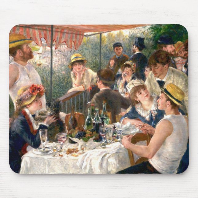 Tapis De Souris Renoir French Luncheon Booking Party (Devant)