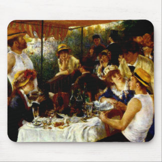 TAPIS DE SOURIS RENOIR "PARTIE DE BATEAU "