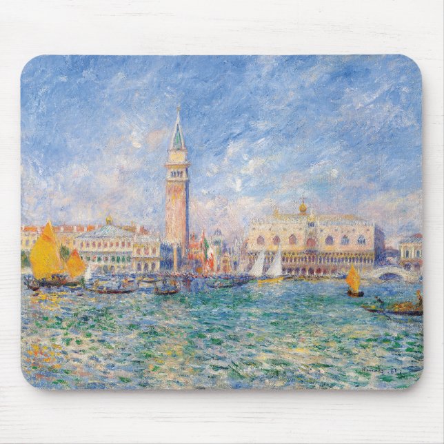 Tapis De Souris Renoir , “ Venice (The Doge’s Palace） ” (Devant)