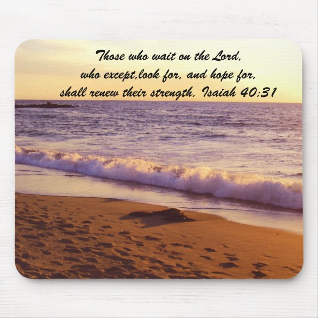 Tapis De Souris Renouveler, Paix être encore _ Mousepad (Devant)