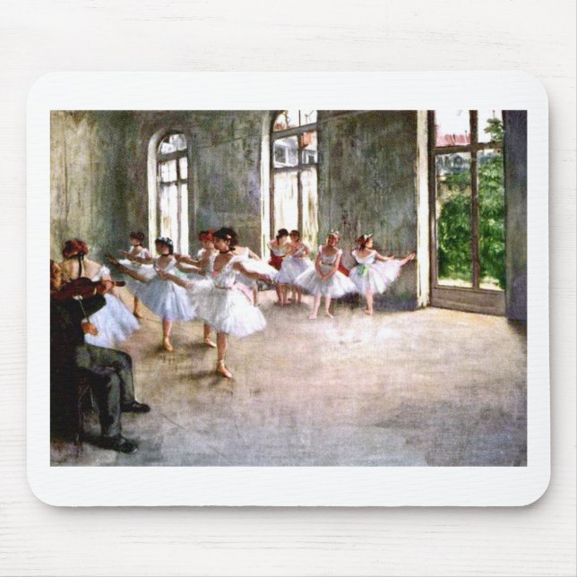 Tapis De Souris Répétition de ballet (Devant)