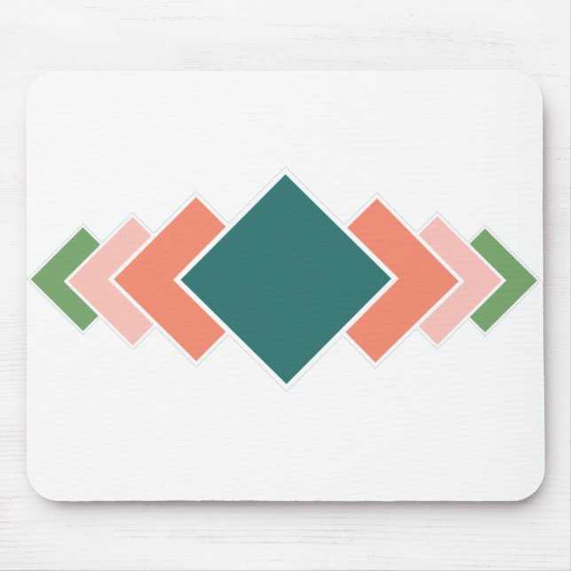 Tapis De Souris Répétition des diamants (Devant)