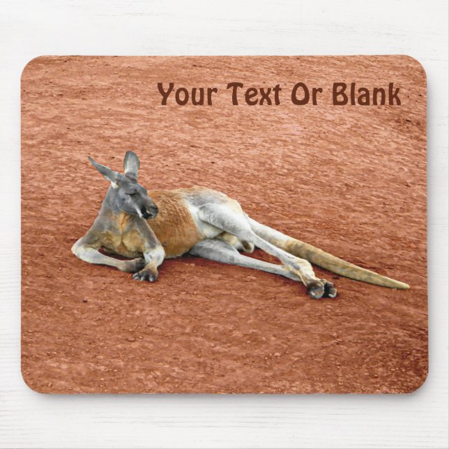 Tapis De Souris Repose Red Kangaroo Buck (Devant)
