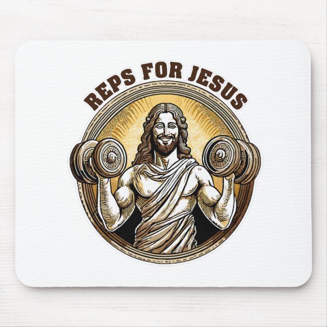 Tapis De Souris Représentants pour Jésus (Devant)