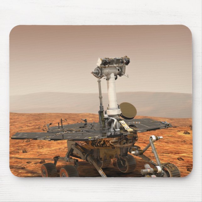 Tapis De Souris Représentation artistique de Mars Rover (Devant)