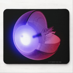 Tapis De Souris Représentation de la structure de l'oeil
