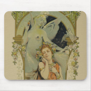 Tapis De Souris Reproduction d'une publicité par affichage l'opé