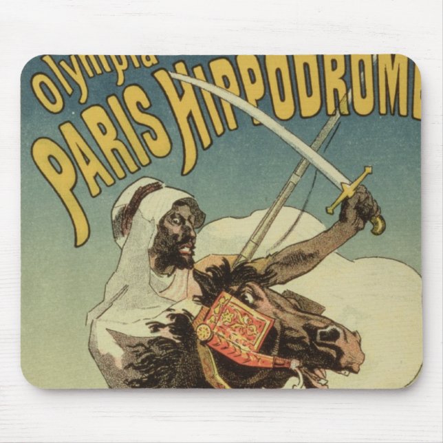 Tapis De Souris Reproduction d'une publicité par affichage un (Devant)