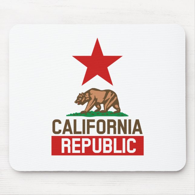 Tapis De Souris République de Californie (Devant)