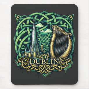 Tapis De Souris République d'Irlande de Dublin