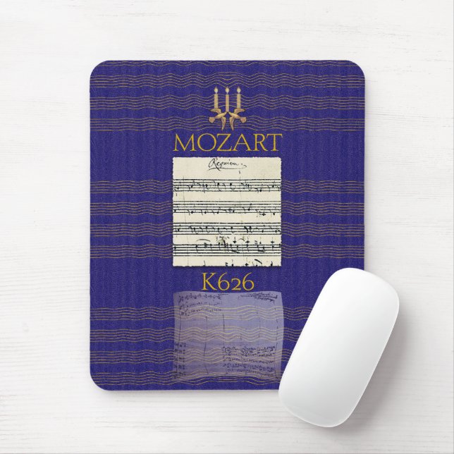 Tapis De Souris Requiem Mozart (Avec souris)