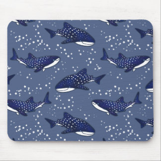 Tapis De Souris Requin de baleine étoilé (foncé)