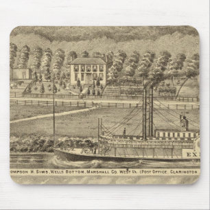 Tapis De Souris Res de feu Thompson H Sims