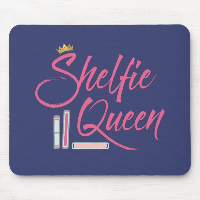 Tapis De Souris Réservation Shelfie Queen (Devant)
