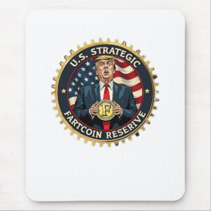 Tapis De Souris Réserve stratégique américaine Fartcoin Crypto Tru