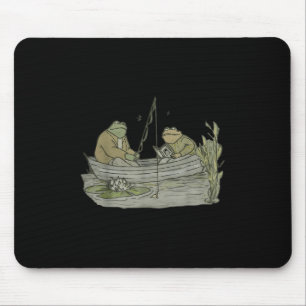Tapis De Souris Réserver Chemise Frog Toad Livre Vintage Frog T-sh