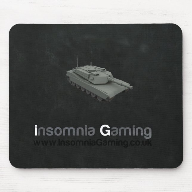 Tapis De Souris Réservoir Mousemat. de jeu d'insomnie (Devant)