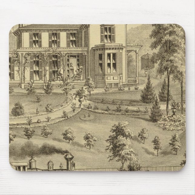 Tapis De Souris Résidence de David R Kerr (Devant)