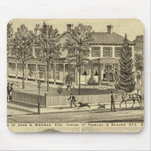 Tapis De Souris Résidence de John A Warden Sewickley