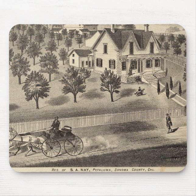 Tapis De Souris Résidences de SA Nay et DM Winans (Devant)