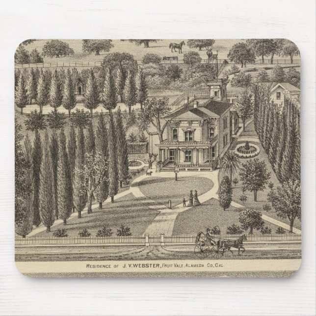 Tapis De Souris Résidences de Webster, Badger (Devant)