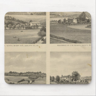 Tapis De Souris Résidences du comté d'Augusta