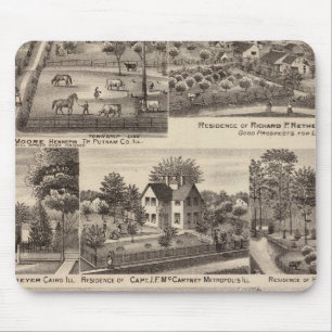 Tapis De Souris Résidences et fermes à Edgar, Hardin, Massac