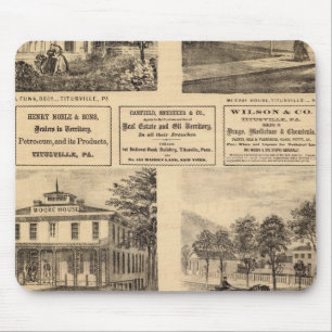 Tapis De Souris Résidences, hôtels, Titusville, Franklin