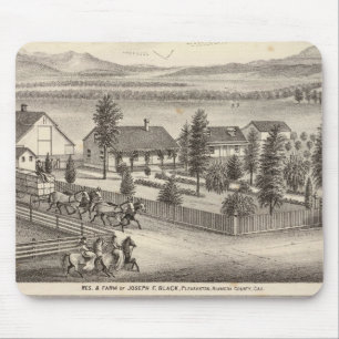 Tapis De Souris Résidences noires, néales, propriétés