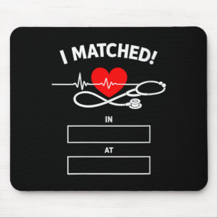 Tapis De Souris Résidente de jour de match assorti drôle de femmes