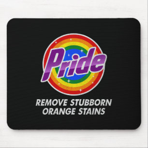 Tapis De Souris Résistez à Trump, enlevez les taches orange tenace