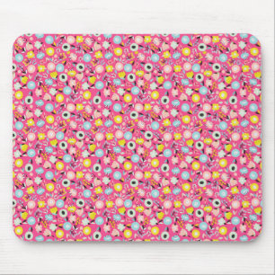 Tapis De Souris Ressort Fleur sauvage rose naturel