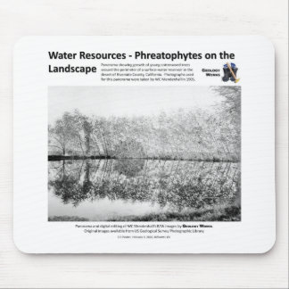 Tapis De Souris Ressources en eau I - Phreatophytes sur le paysage