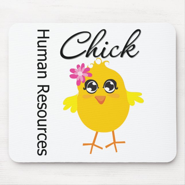 Tapis De Souris Ressources humaines Chick (Devant)