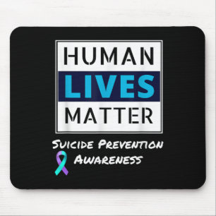 Tapis De Souris Rester Sensibilisation à la prévention du suicide