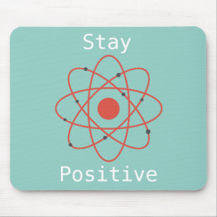 Tapis De Souris Rester une citation scientifique positive sur les