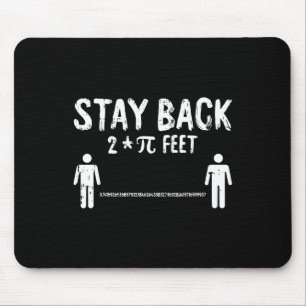 Tapis De Souris Restez de retour Pi-day Funny 3.14 Symboles de mat