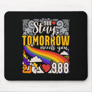 Tapis De Souris Restez demain Besoin de vous Sensibilisation à la