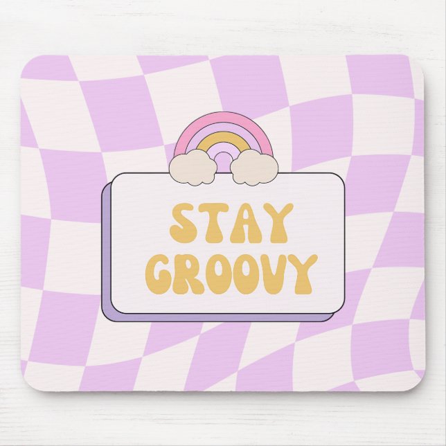 Tapis De Souris Restez Groovy (Devant)