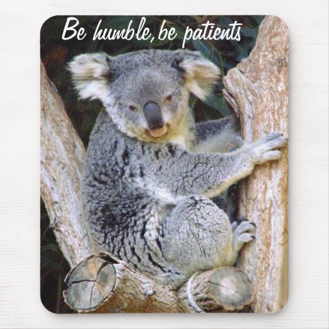 Tapis De Souris Restez Humble_ Mousepad (Devant)