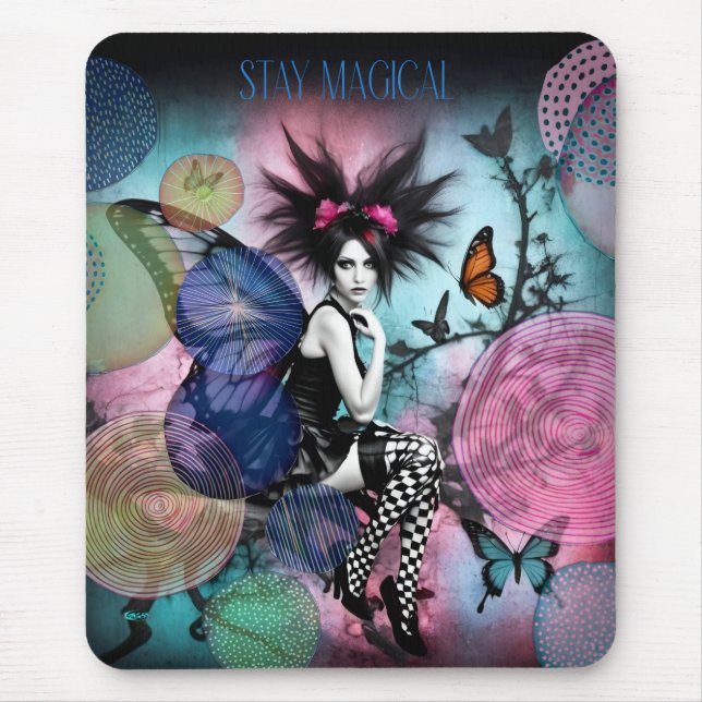 Tapis De Souris Restez Magique Femmes  (Devant)