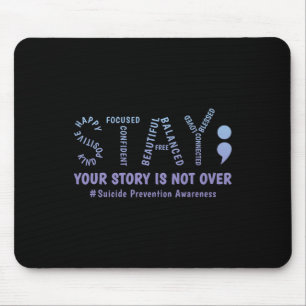 Tapis De Souris Restez Votre Histoire N'Est Pas Sur Le Suicide En