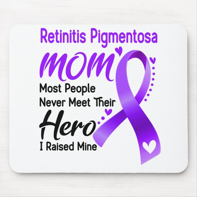 Tapis De Souris Retinitis Pigmentosa Awareness Month Ribbon Gifts (Devant)