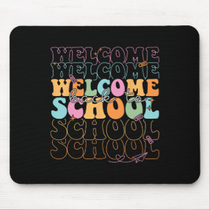 Tapis De Souris Retour à l'école 2025 Enseignants Élèves Priorité