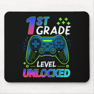 Tapis De Souris Retour à l'école Garçon 1ère année Gamer Premier j
