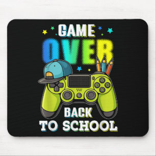Tapis De Souris Retour À L'École Jeu Pour Garçon Enfants Joueurs G