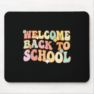 Tapis De Souris Retour À L'École Rétro Premier Jour De L'École Ens
