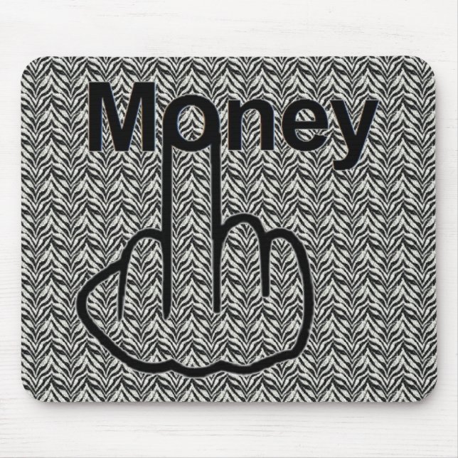 Tapis De Souris Retourner de l'argent de Mousepad (Devant)