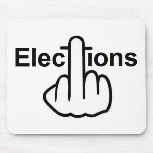 Tapis De Souris Retourner des élections de Mousepad (Devant)